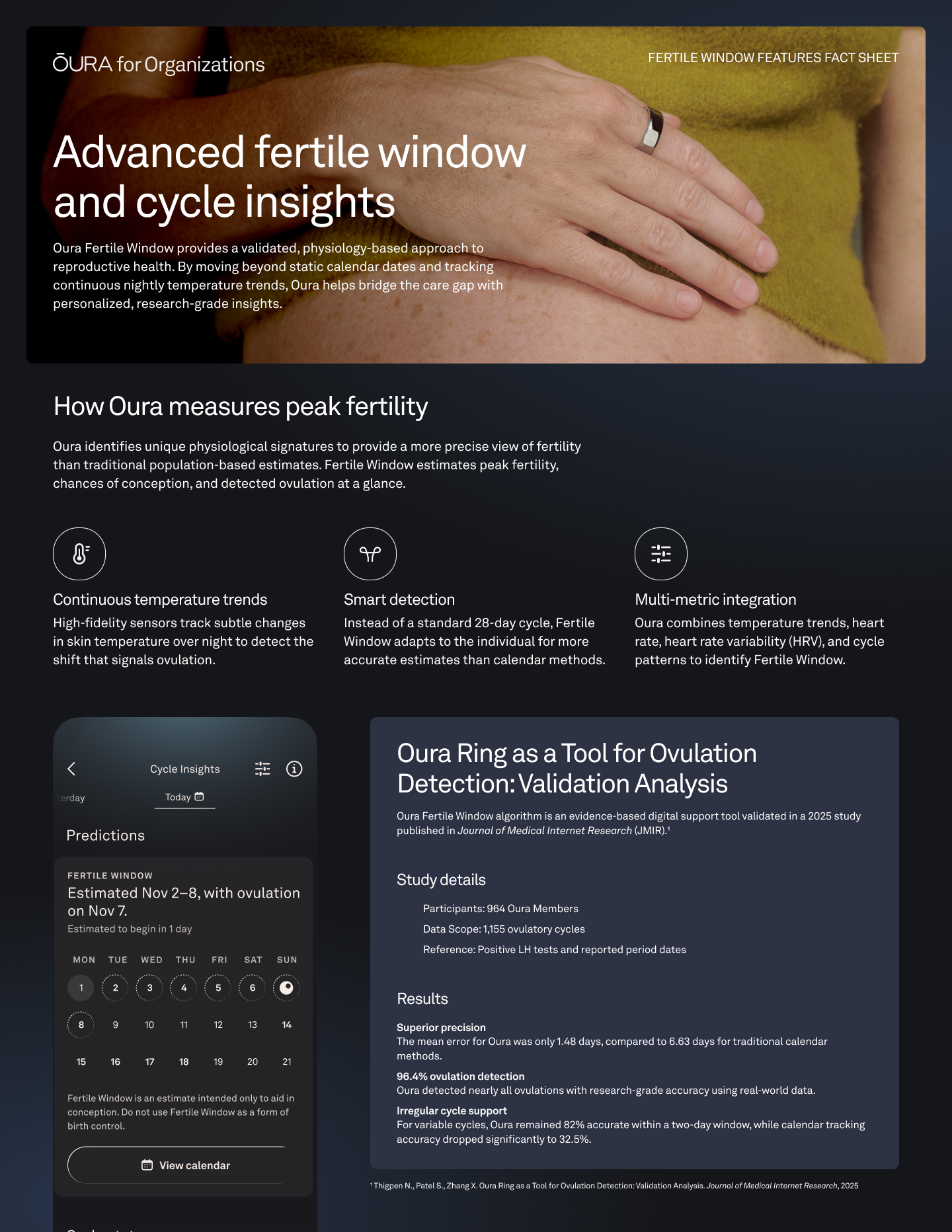 Fertile Window one-pager