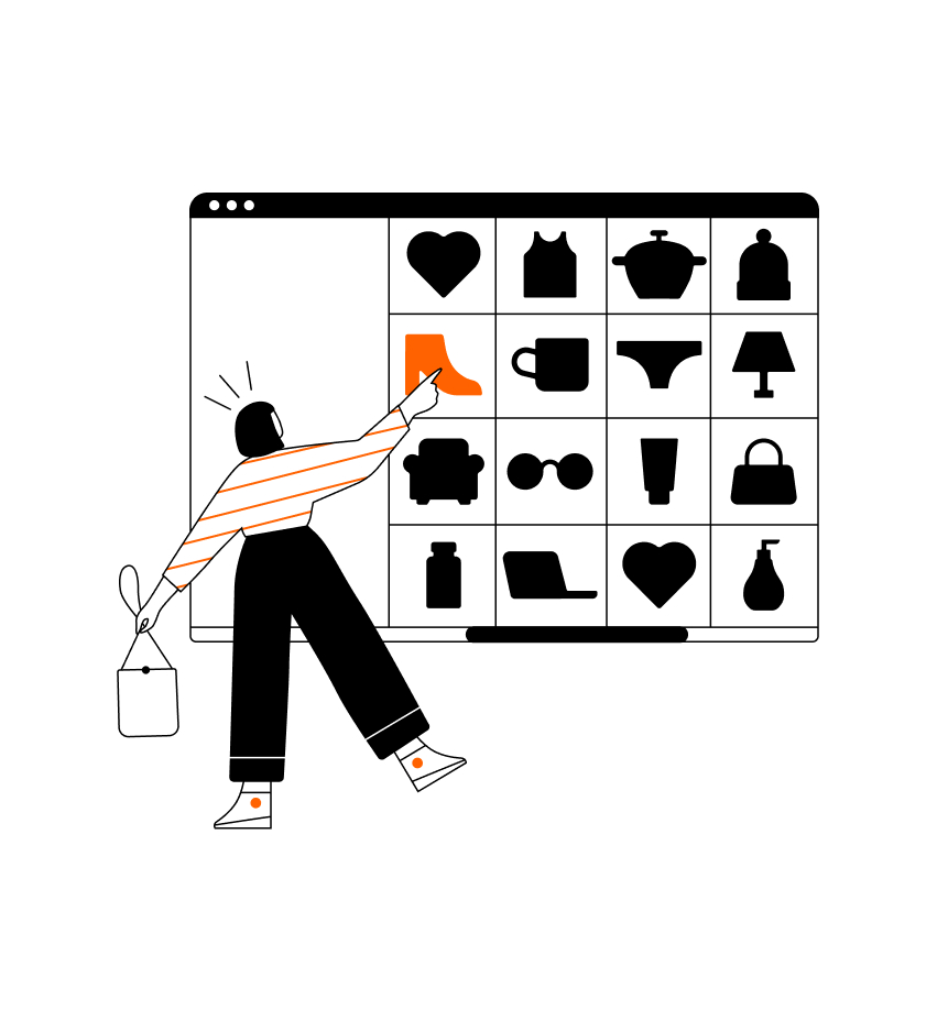 ShopRunner web illustration